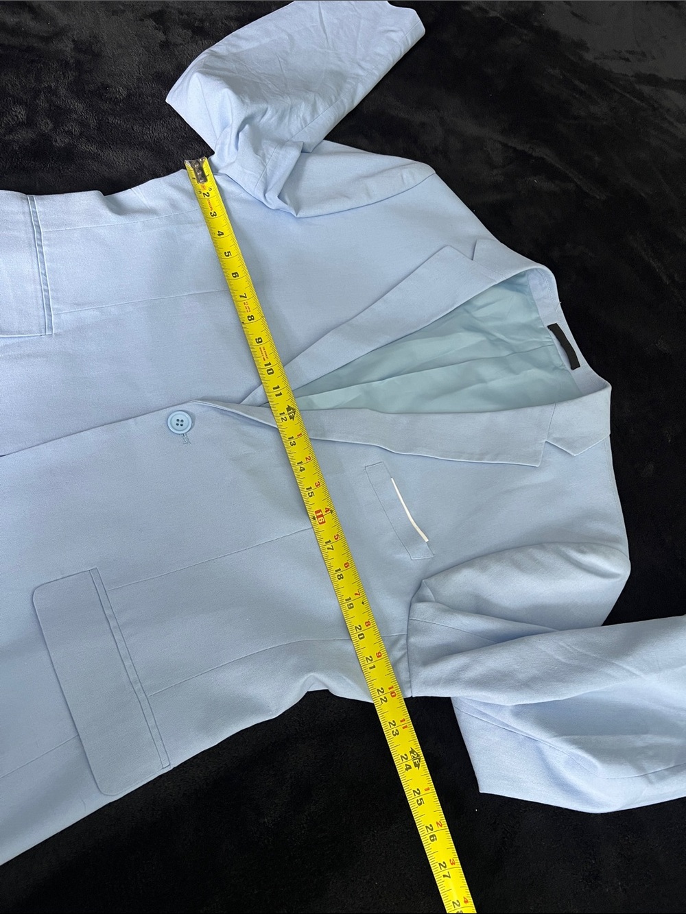 Men's Light Blue blazer - Picture 5 of 9
